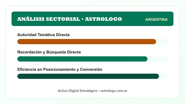 Análisis sectorial y posicionamiento estratégico para Astrologo